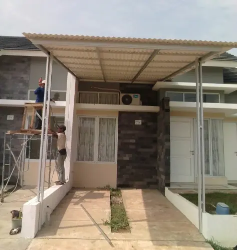 Kanopi Alderon RS Single Layer  slawi